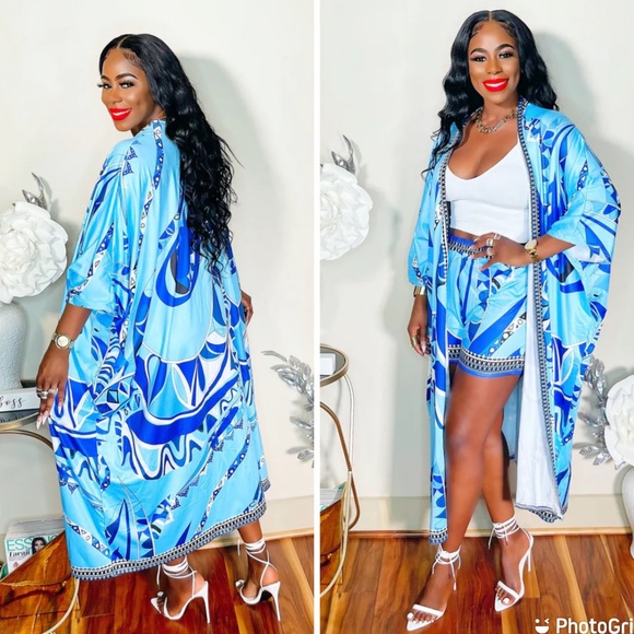 Kimono  2 pc set - Picture 6 of 7